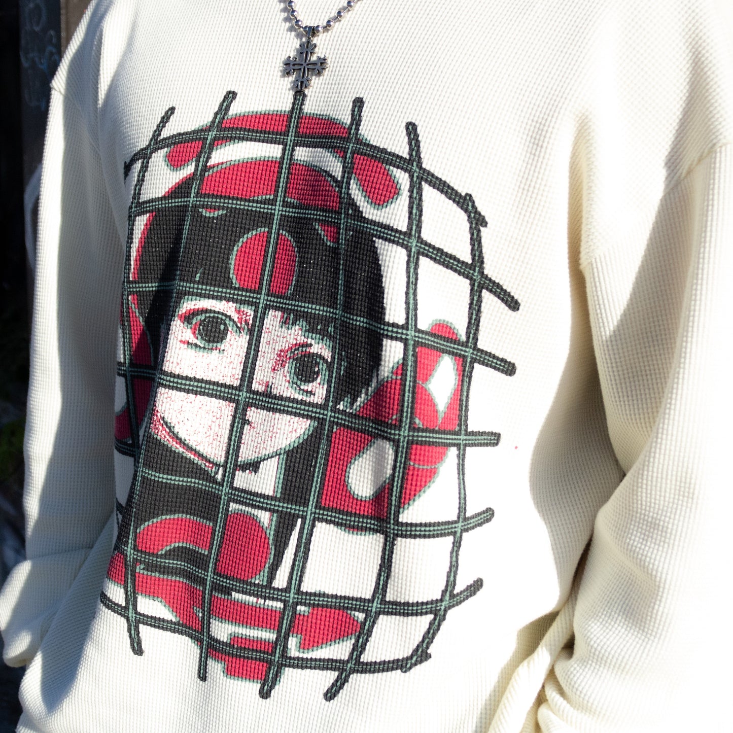 Lain Waffle Knit